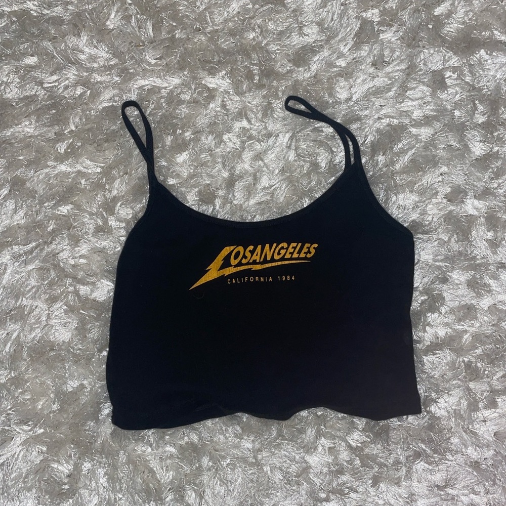 Brandy Melville LA crop top